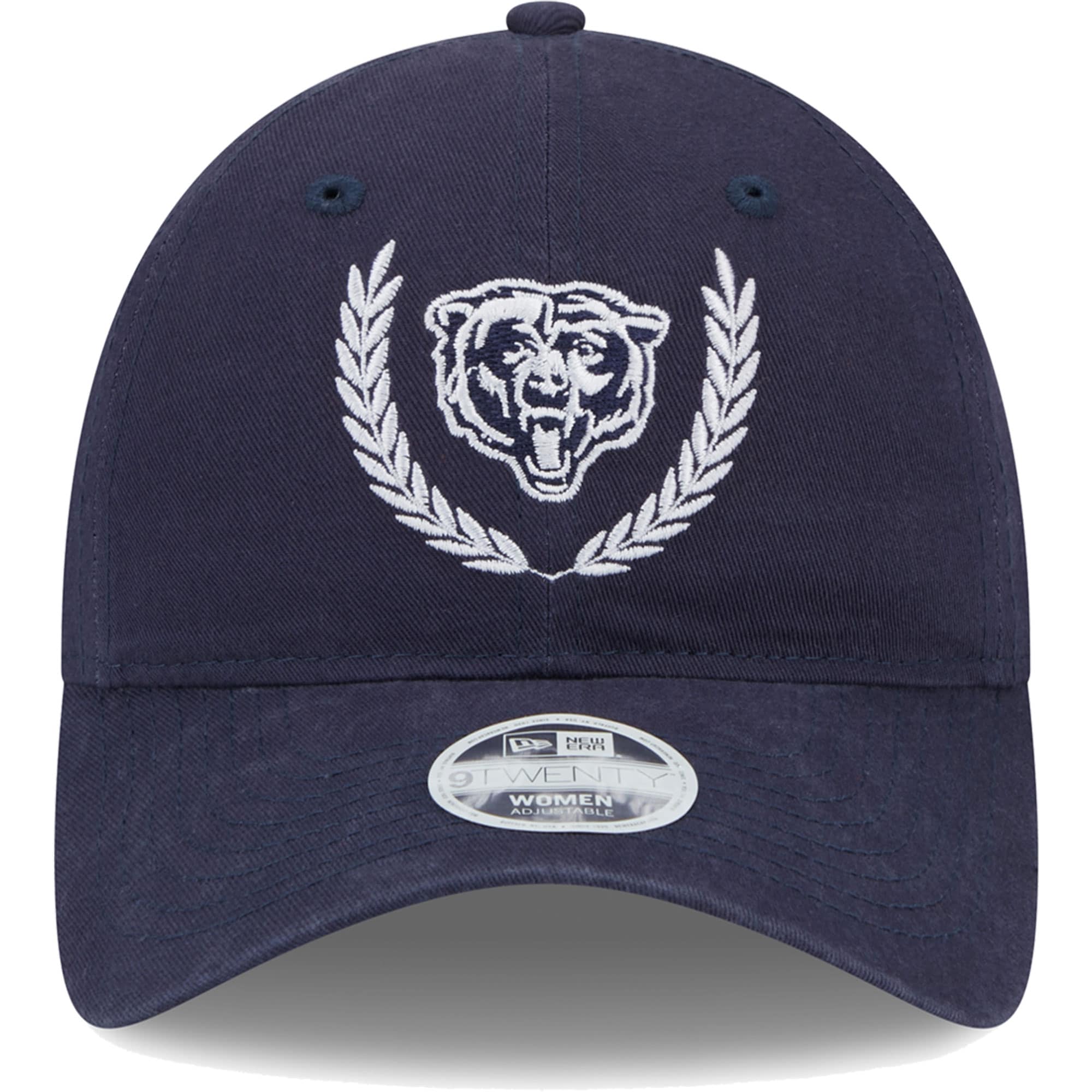 womens new era navy chicago bears leaves 9twenty adjustable hat Collection | Bears Jerseys NFL Fan Gear
