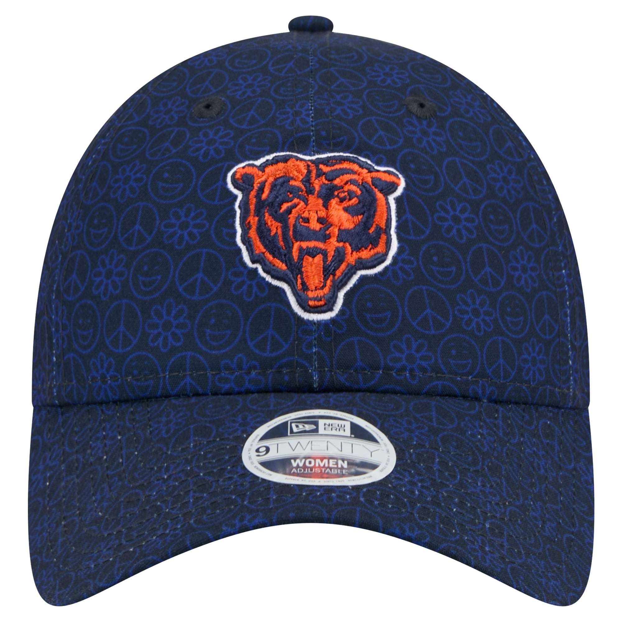 womens new era navy chicago bears smiley 9twenty adjustable hat Collection | Bears Jerseys NFL Fan Gear