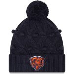 womens new era navy chicago bears toasty cuffed knit hat with pom Collection | Bears Jerseys NFL Fan Gear