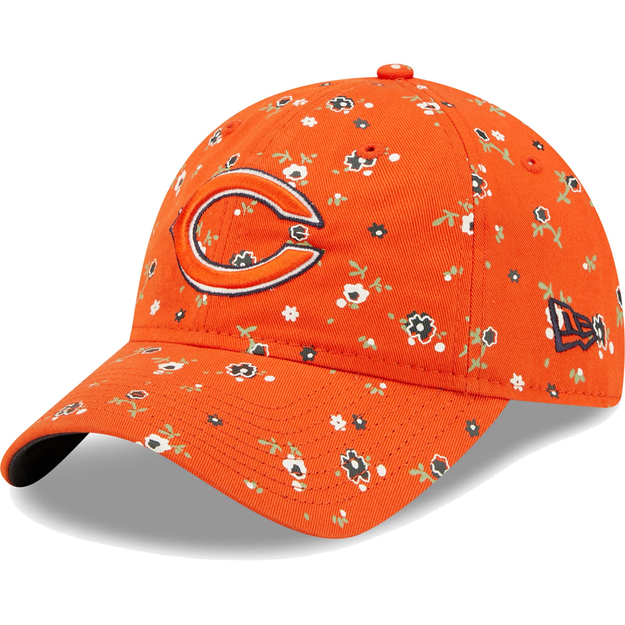 womens new era orange chicago bears floral 9twenty adjustable hat Collection | Bears Jerseys NFL Fan Gear