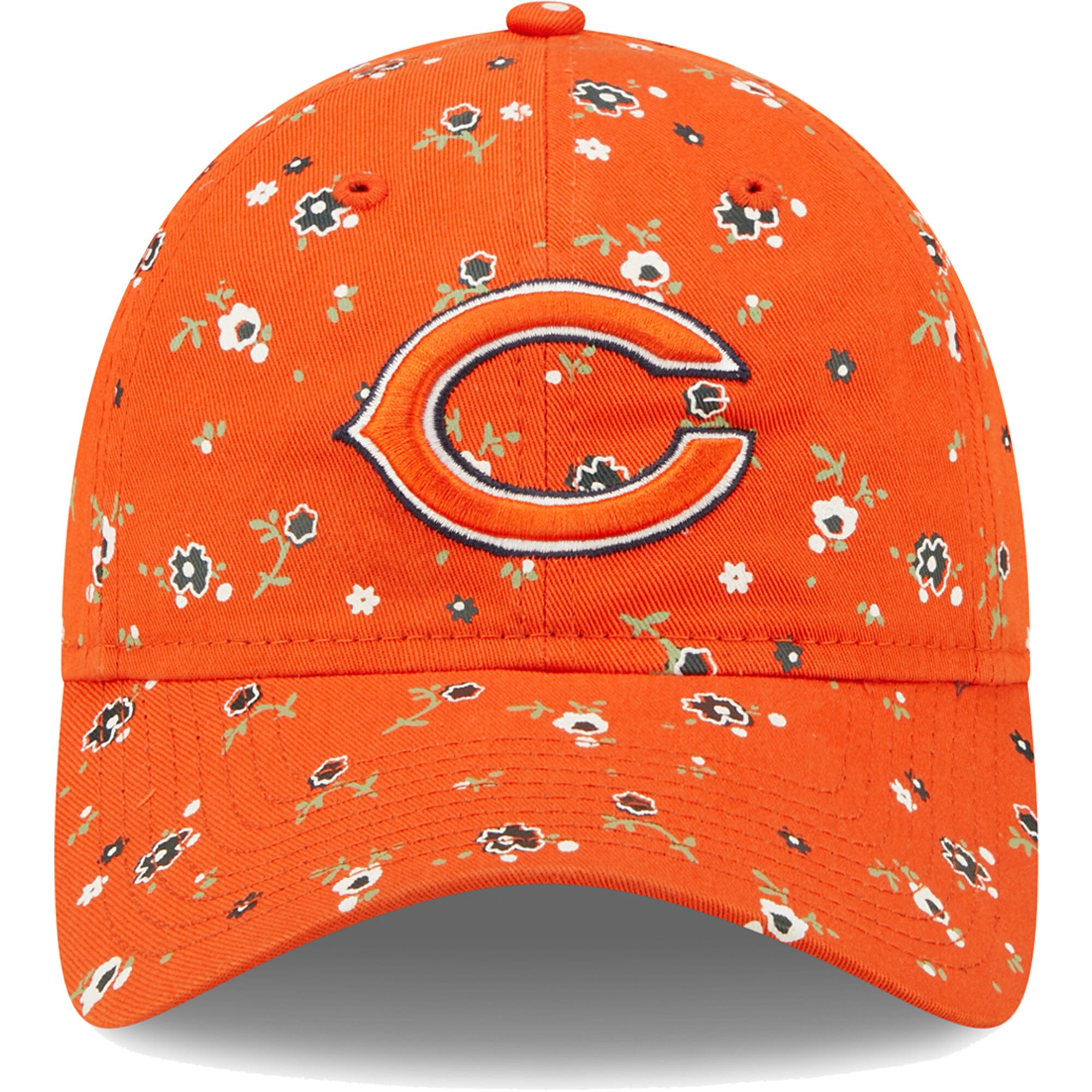 womens new era orange chicago bears floral 9twenty adjustable hat Collection | Bears Jerseys NFL Fan Gear