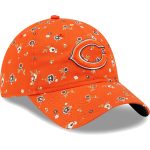womens new era orange chicago bears floral 9twenty adjustable hat Collection | Bears Jerseys NFL Fan Gear