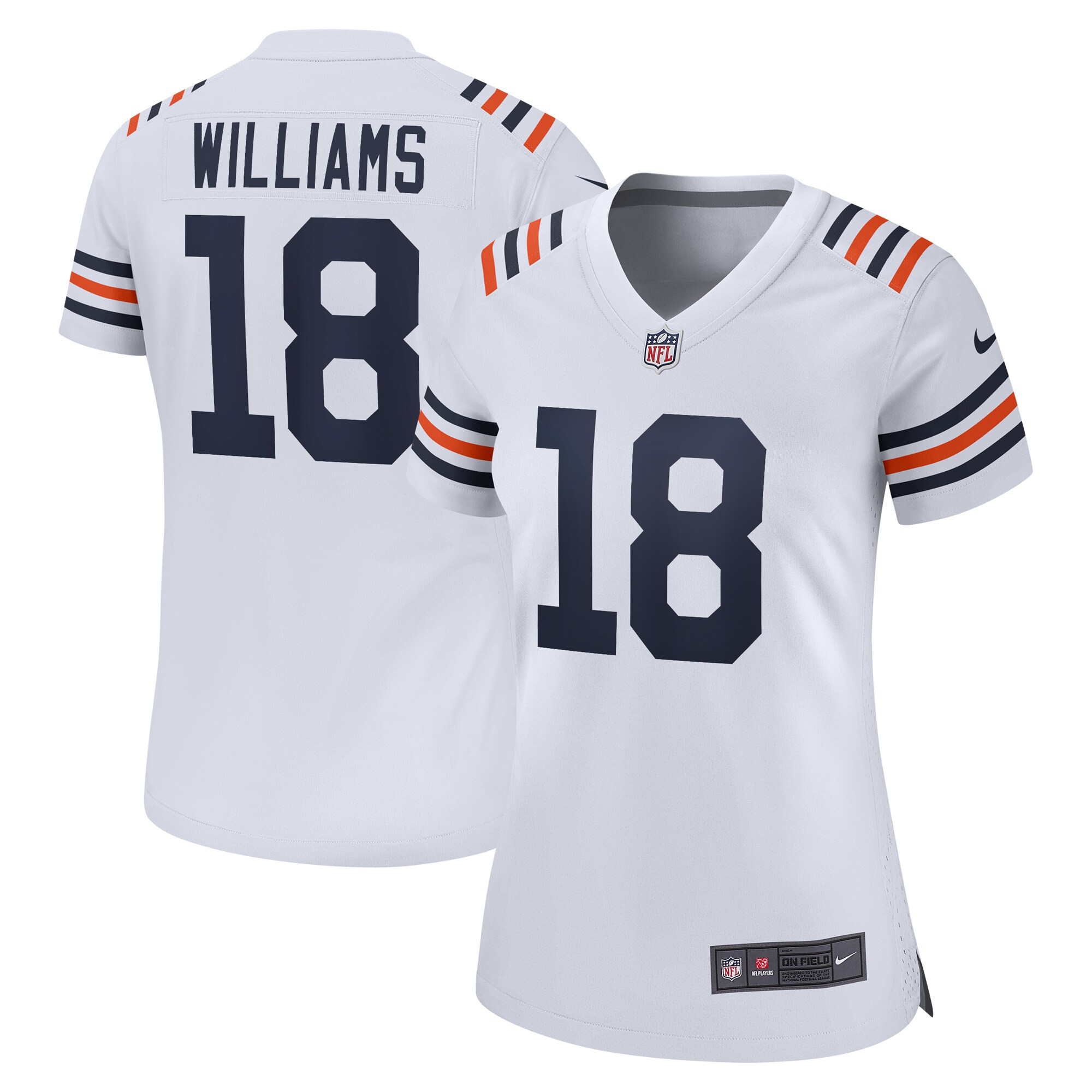 womens nike caleb williams white chicago bears 2nd alternate game player jersey Collection | Bears Jerseys NFL Fan Gear