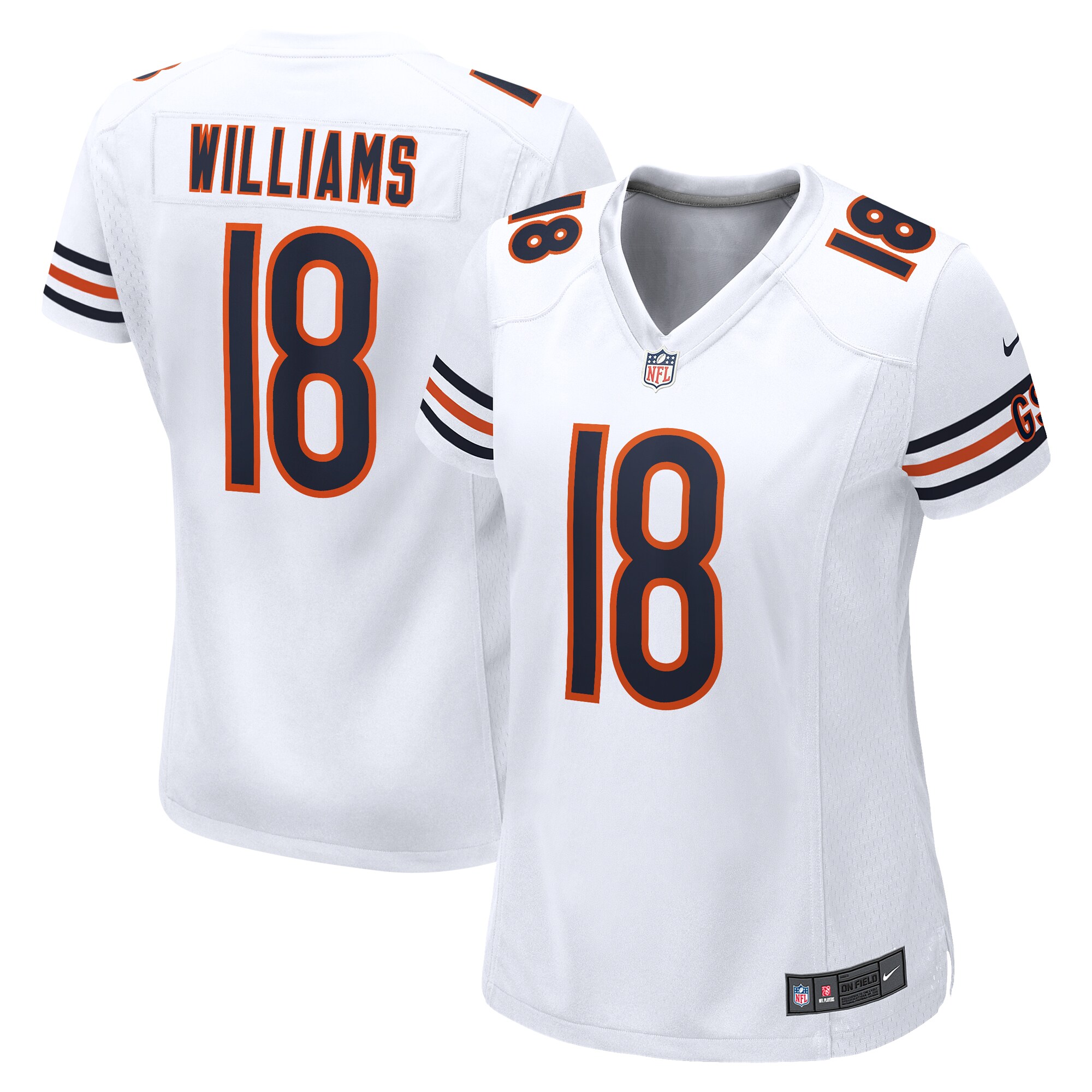 womens nike caleb williams white chicago bears game player jersey Collection | Bears Jerseys NFL Fan Gear