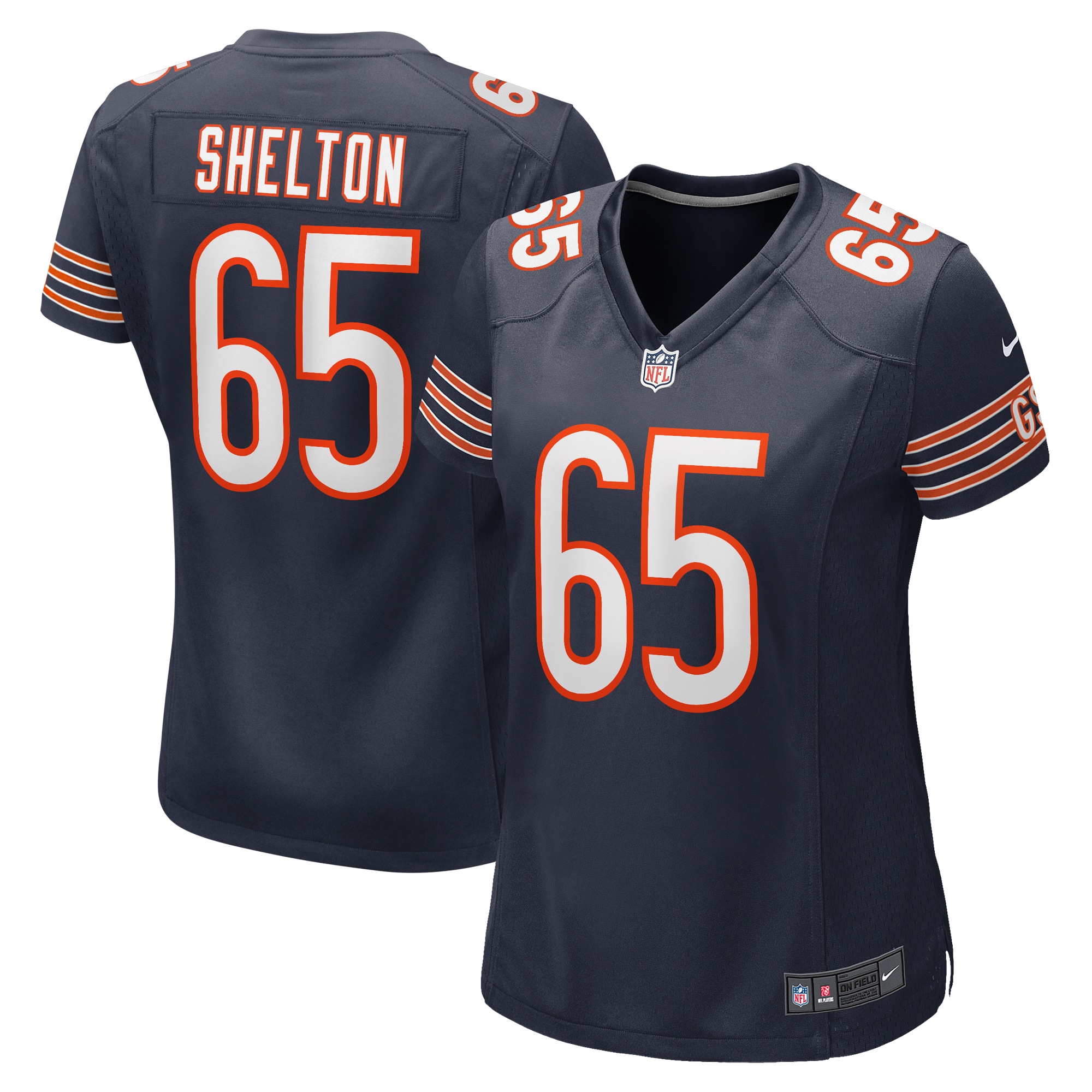 womens nike coleman shelton navy chicago bears game jersey Collection | Bears Jerseys NFL Fan Gear