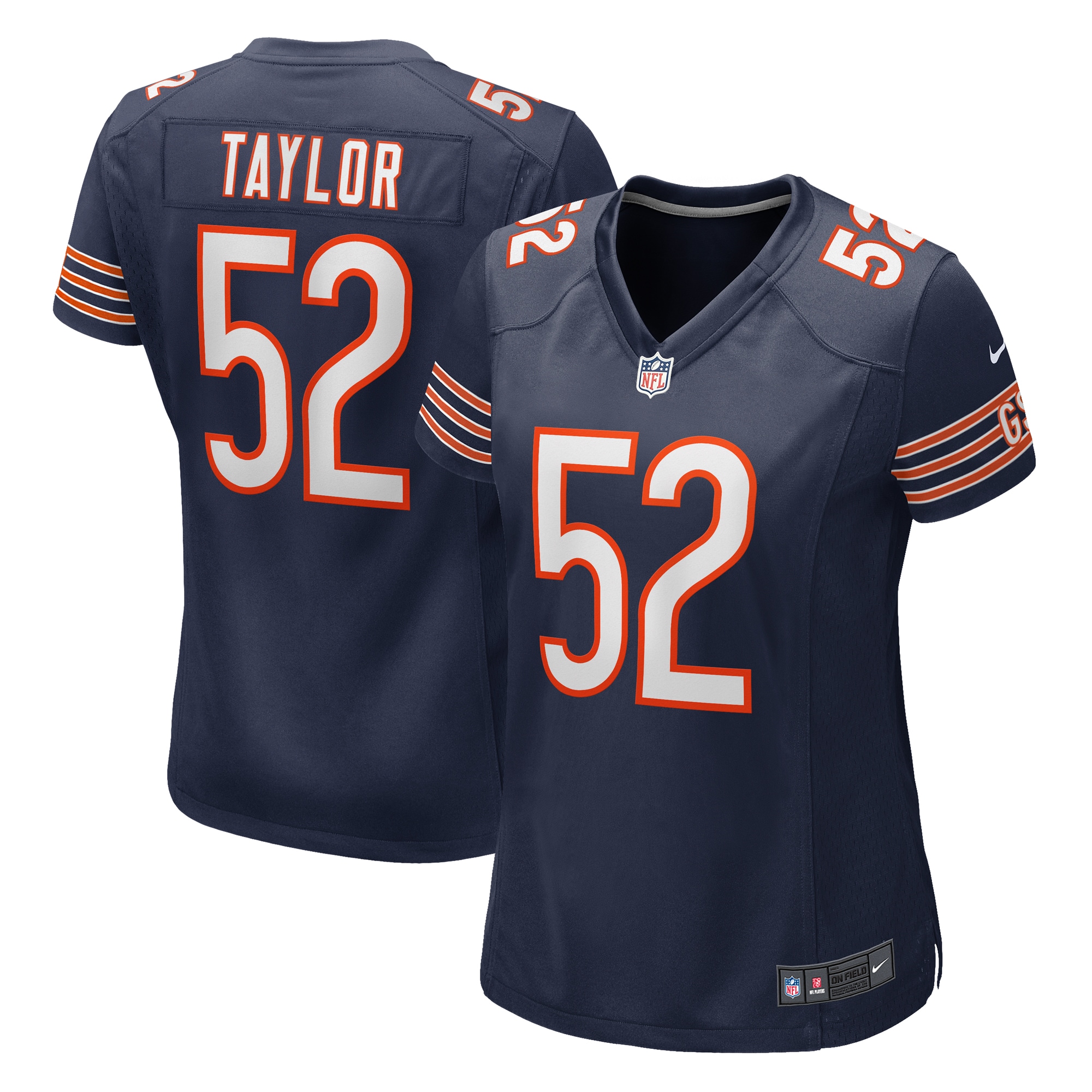 womens nike darrell taylor navy chicago bears game jersey Collection | Bears Jerseys NFL Fan Gear