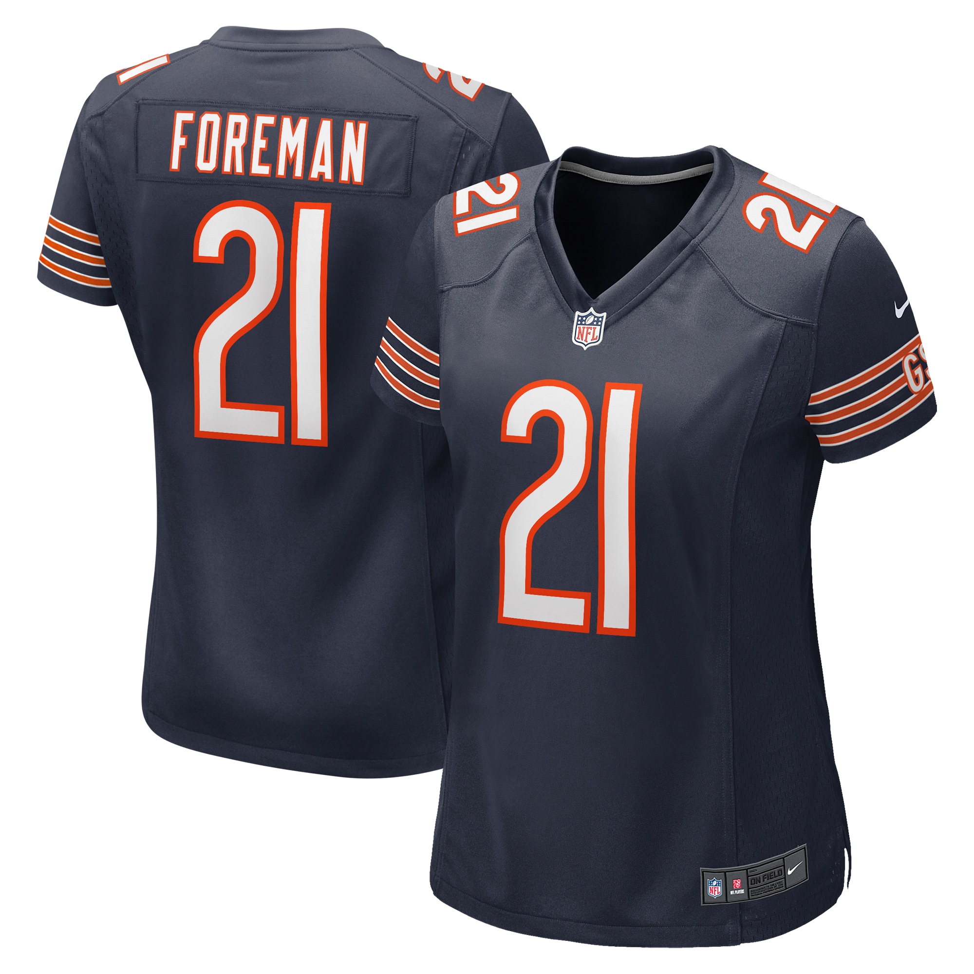 womens nike donta foreman navy chicago bears game jersey Collection | Bears Jerseys NFL Fan Gear