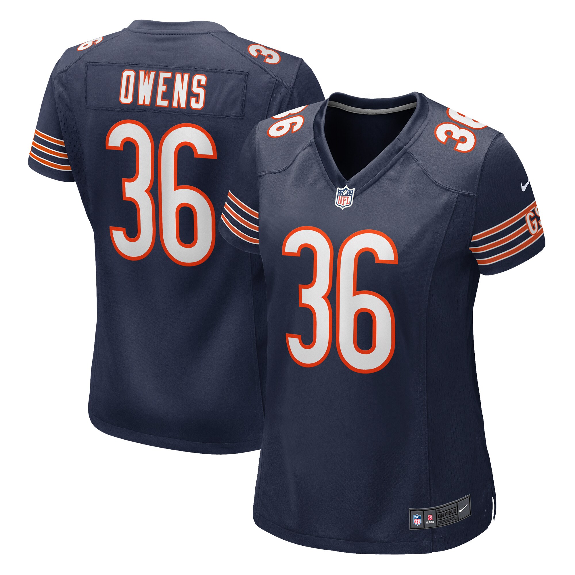 womens nike jonathan owens navy chicago bears game jersey Collection | Bears Jerseys NFL Fan Gear