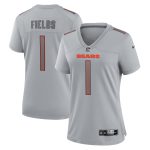 womens nike justin fields gray chicago bears atmosphere fashion game jersey Collection | Bears Jerseys NFL Fan Gear