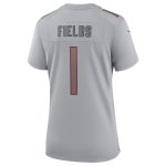 womens nike justin fields gray chicago bears atmosphere fashion game jersey Collection | Bears Jerseys NFL Fan Gear