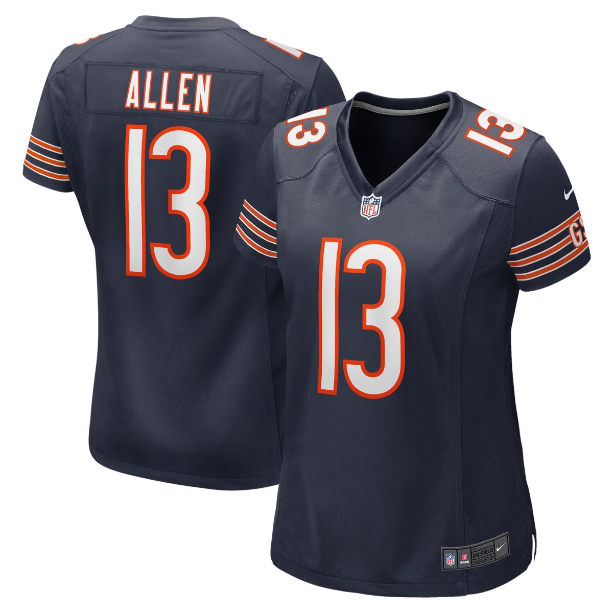 womens nike keenan allen navy chicago bears game jersey Collection | Bears Jerseys NFL Fan Gear