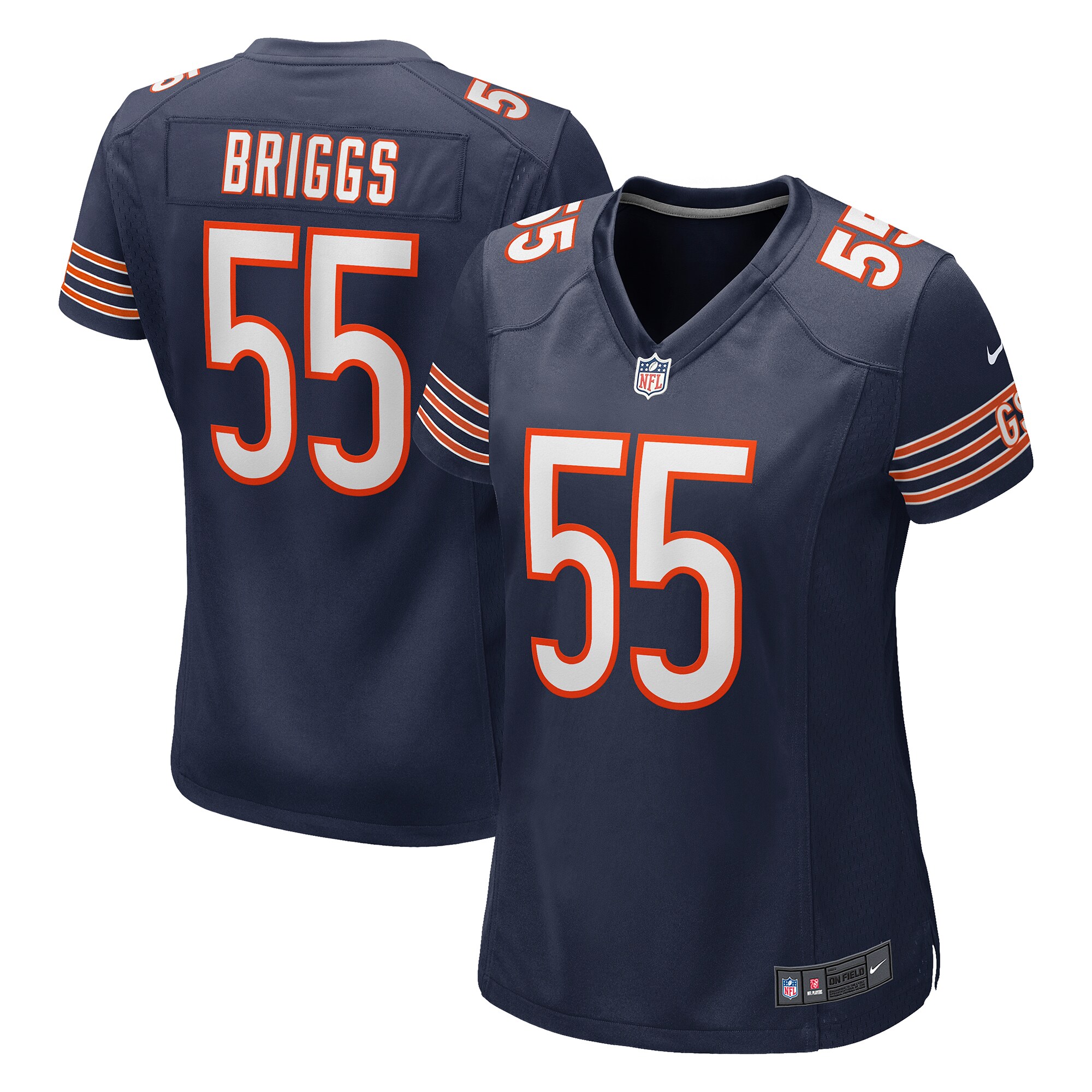 womens nike lance briggs navy chicago bears game retired player jersey Collection | Bears Jerseys NFL Fan Gear