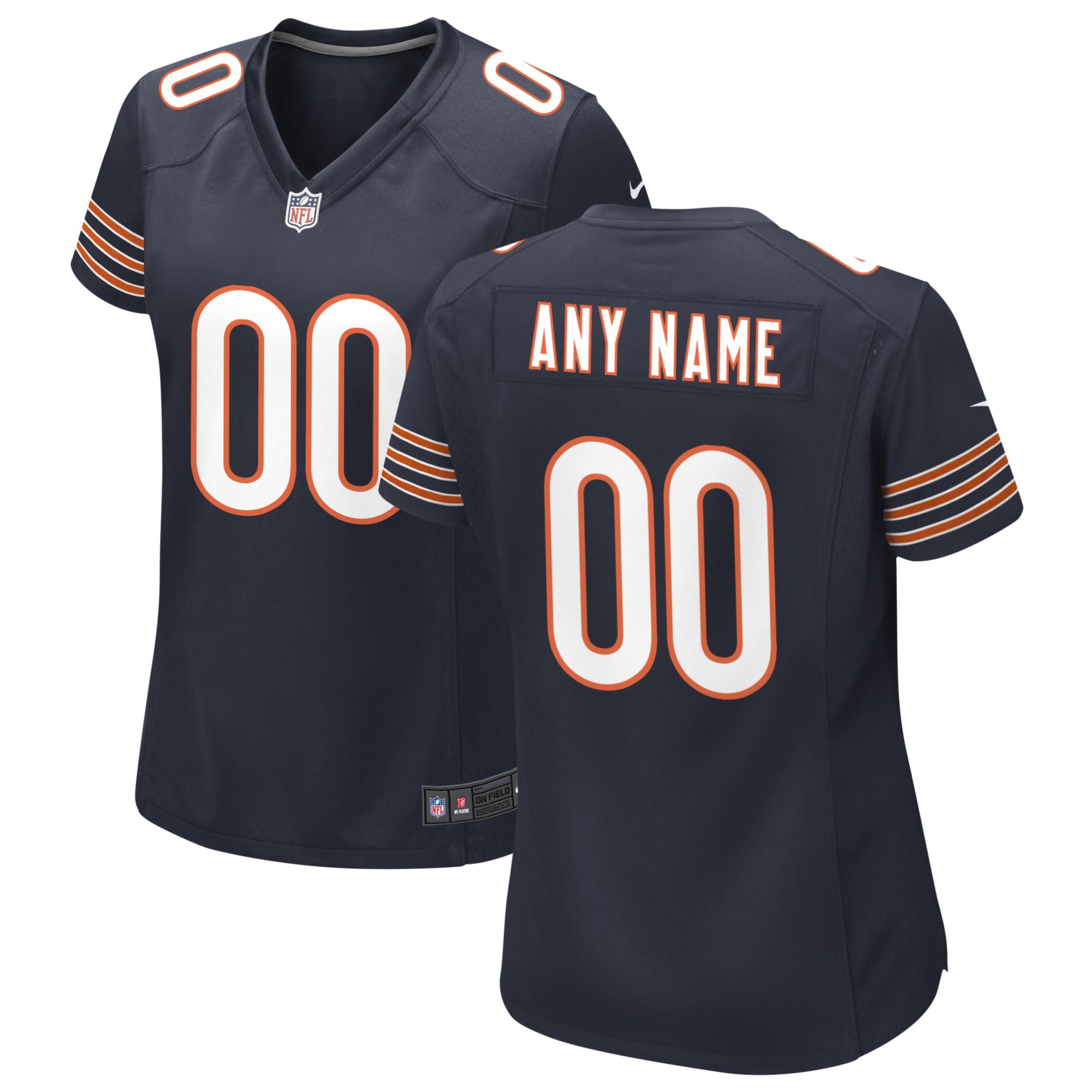 womens nike navy chicago bears custom game jersey Collection | Bears Jerseys NFL Fan Gear