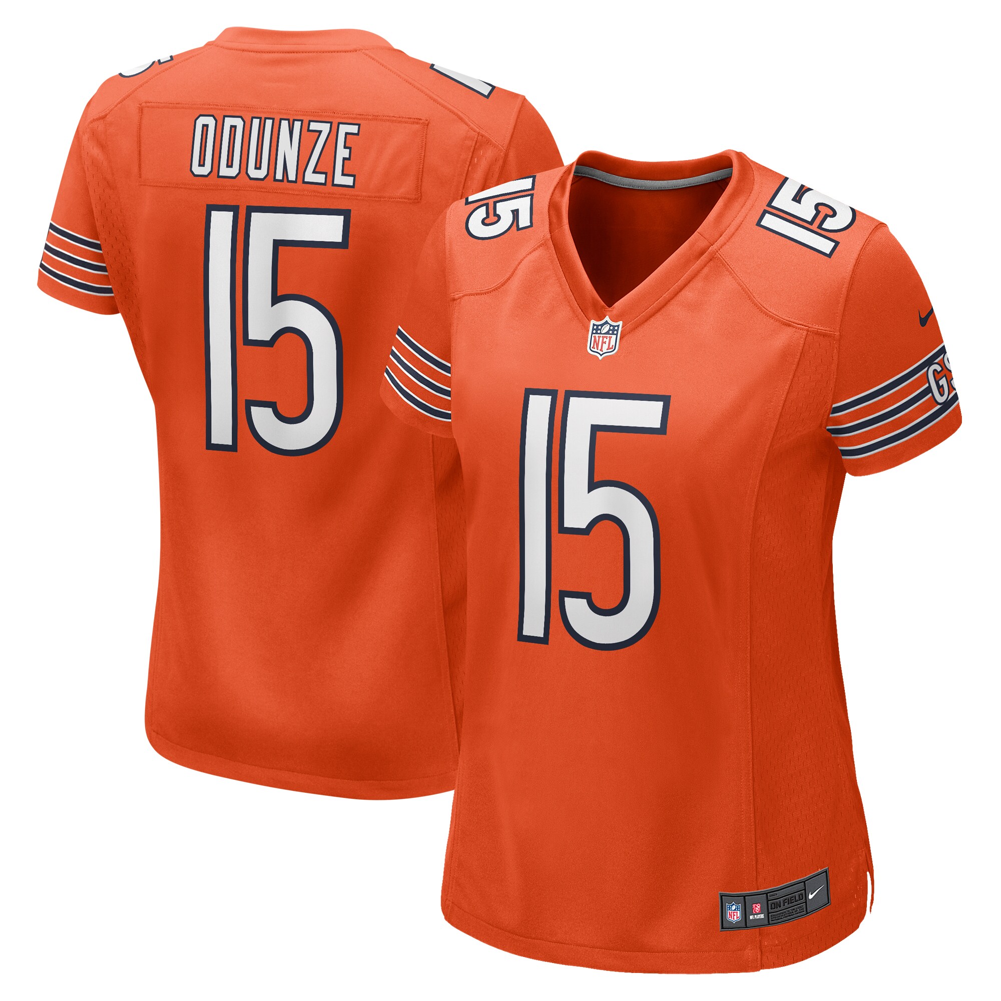 womens nike rome odunze orange chicago bears alternate game jersey Collection | Bears Jerseys NFL Fan Gear