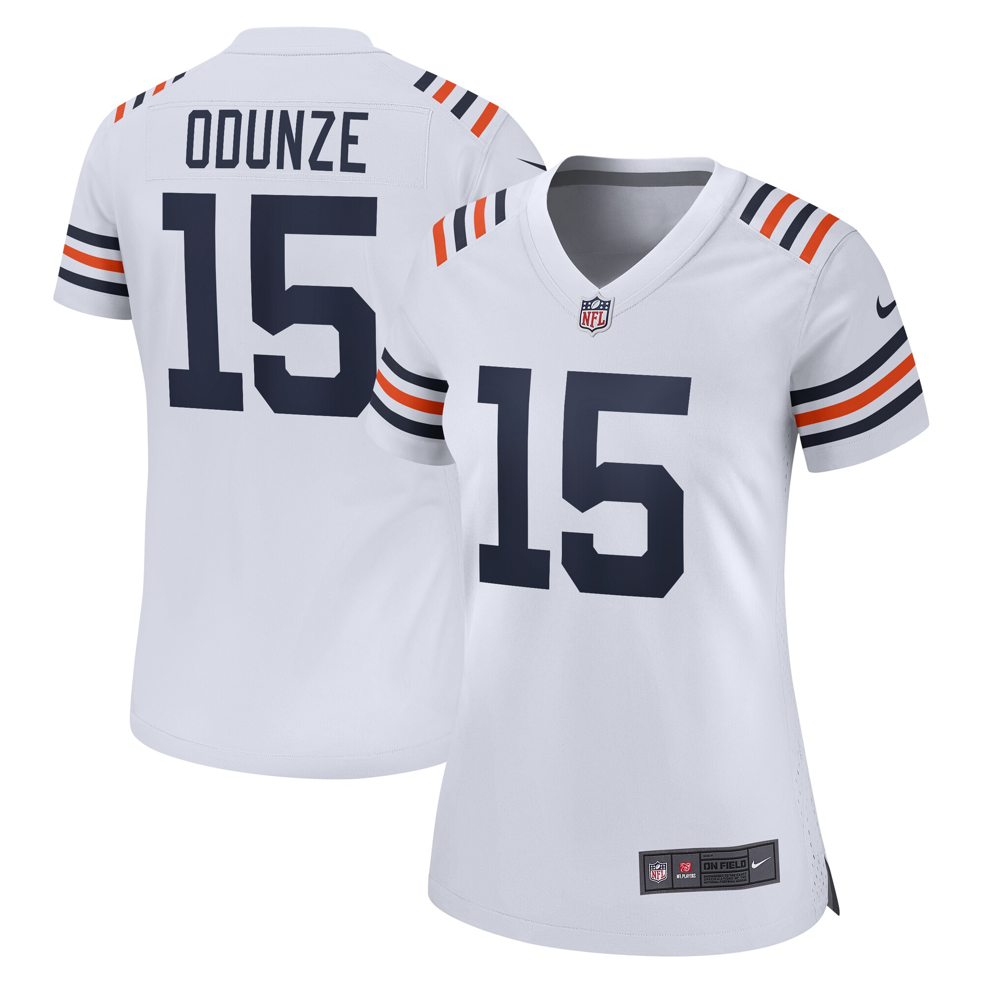 womens nike rome odunze white chicago bears alternate game jersey Collection | Bears Jerseys NFL Fan Gear