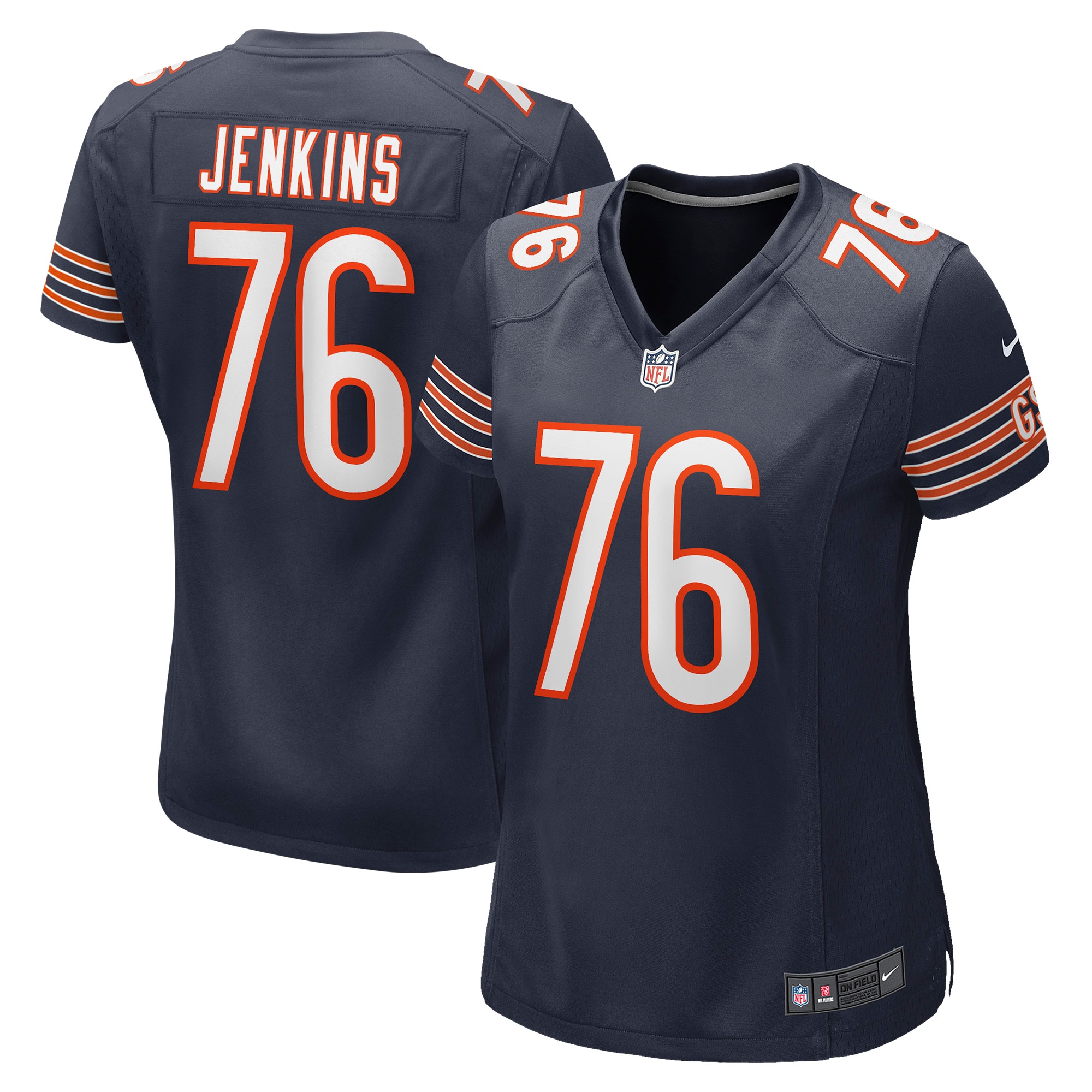 womens nike teven jenkins navy chicago bears game jersey Collection | Bears Jerseys NFL Fan Gear