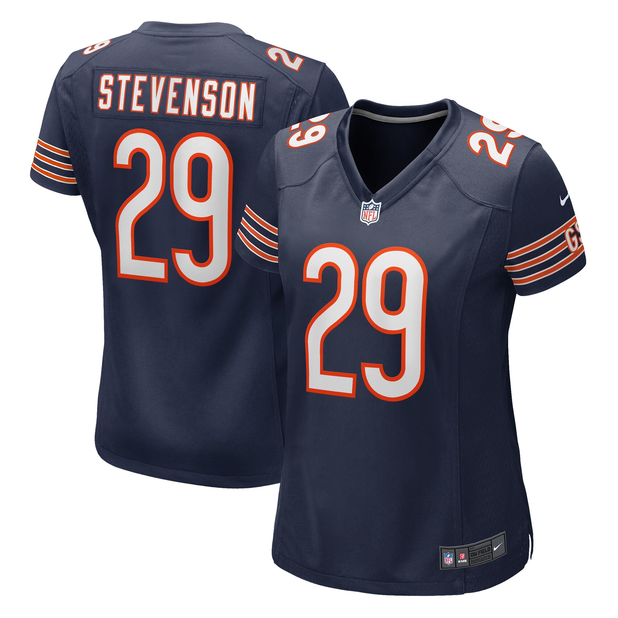 womens nike tyrique stevenson navy chicago bears game jersey Collection | Bears Jerseys NFL Fan Gear
