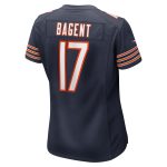 womens nike tyson bagent navy chicago bears game jersey Collection | Bears Jerseys NFL Fan Gear