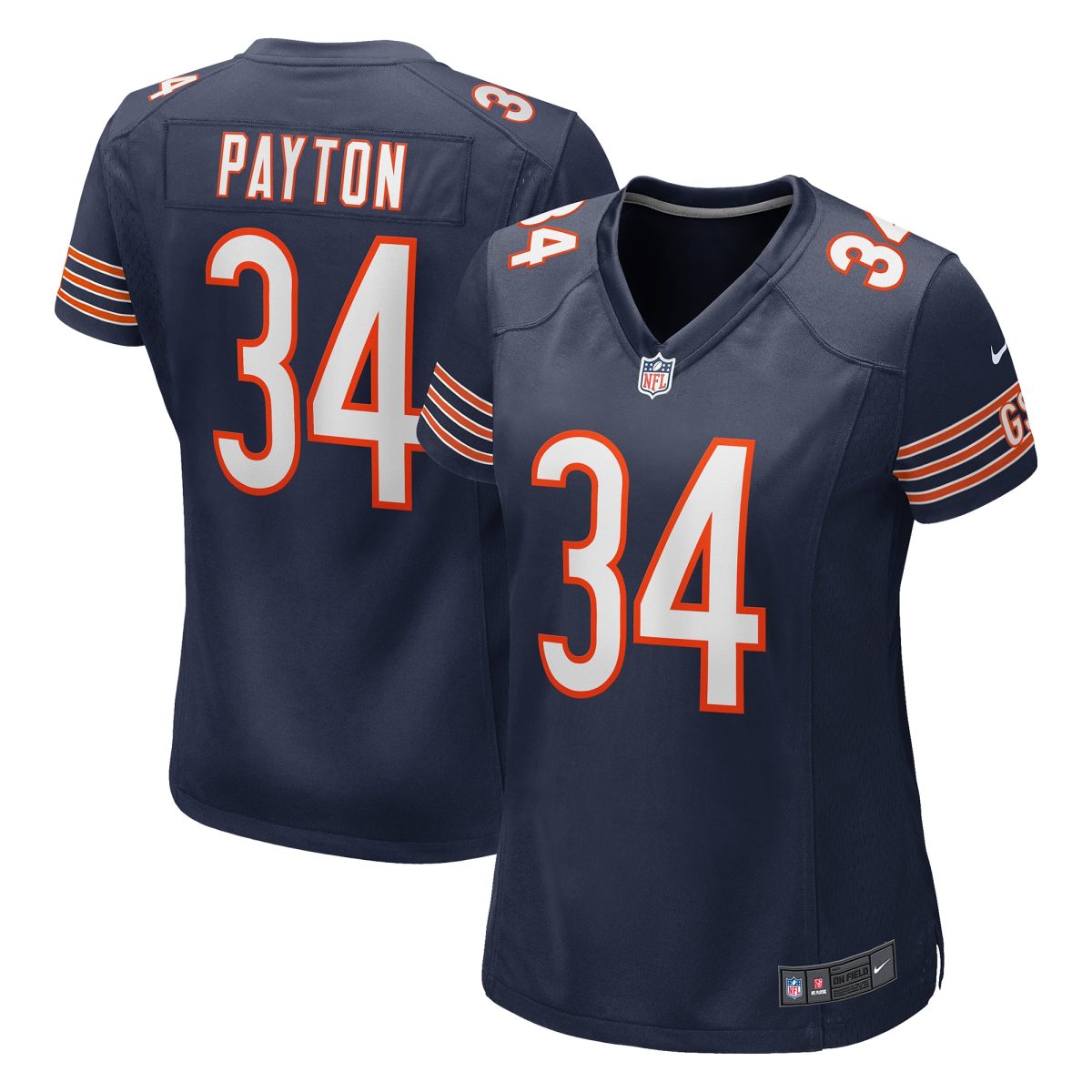 womens nike walter payton navy chicago bears game retired player jersey Collection | Bears Jerseys NFL Fan Gear