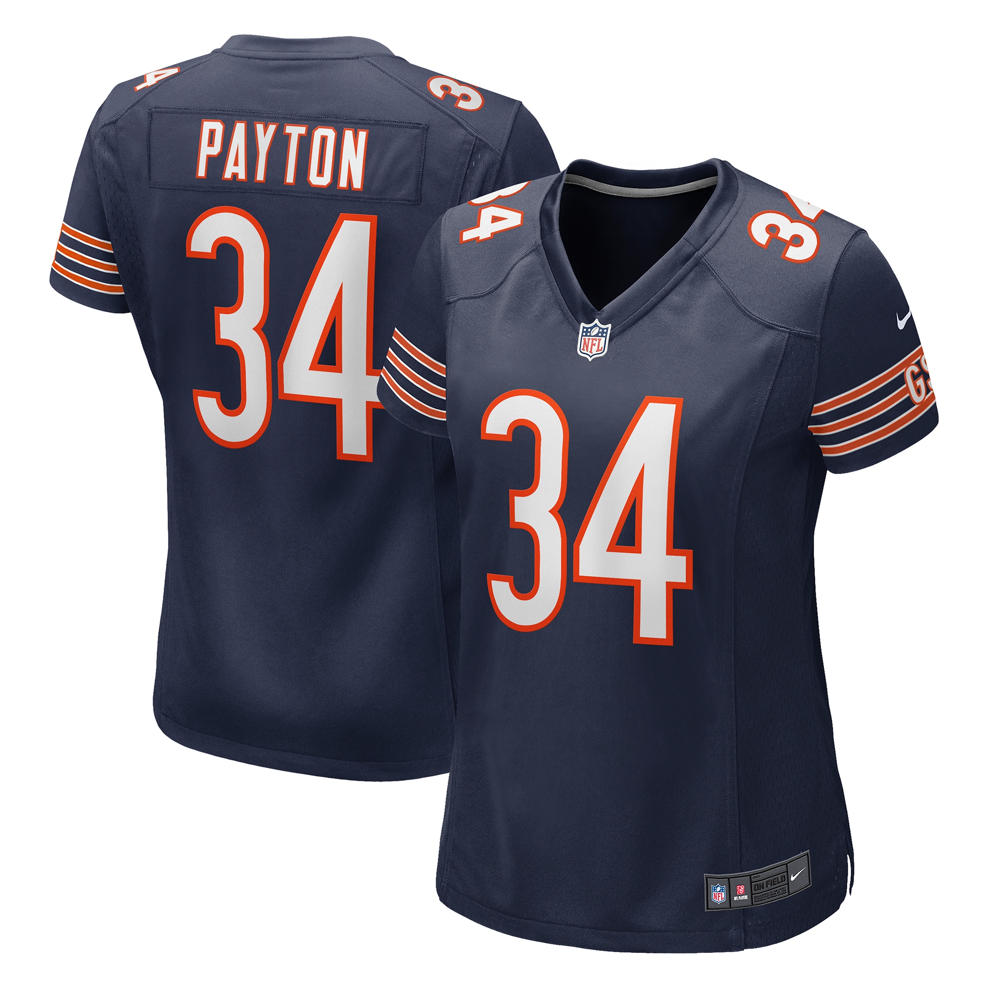 womens nike walter payton navy chicago bears game retired player jersey Collection | Bears Jerseys NFL Fan Gear