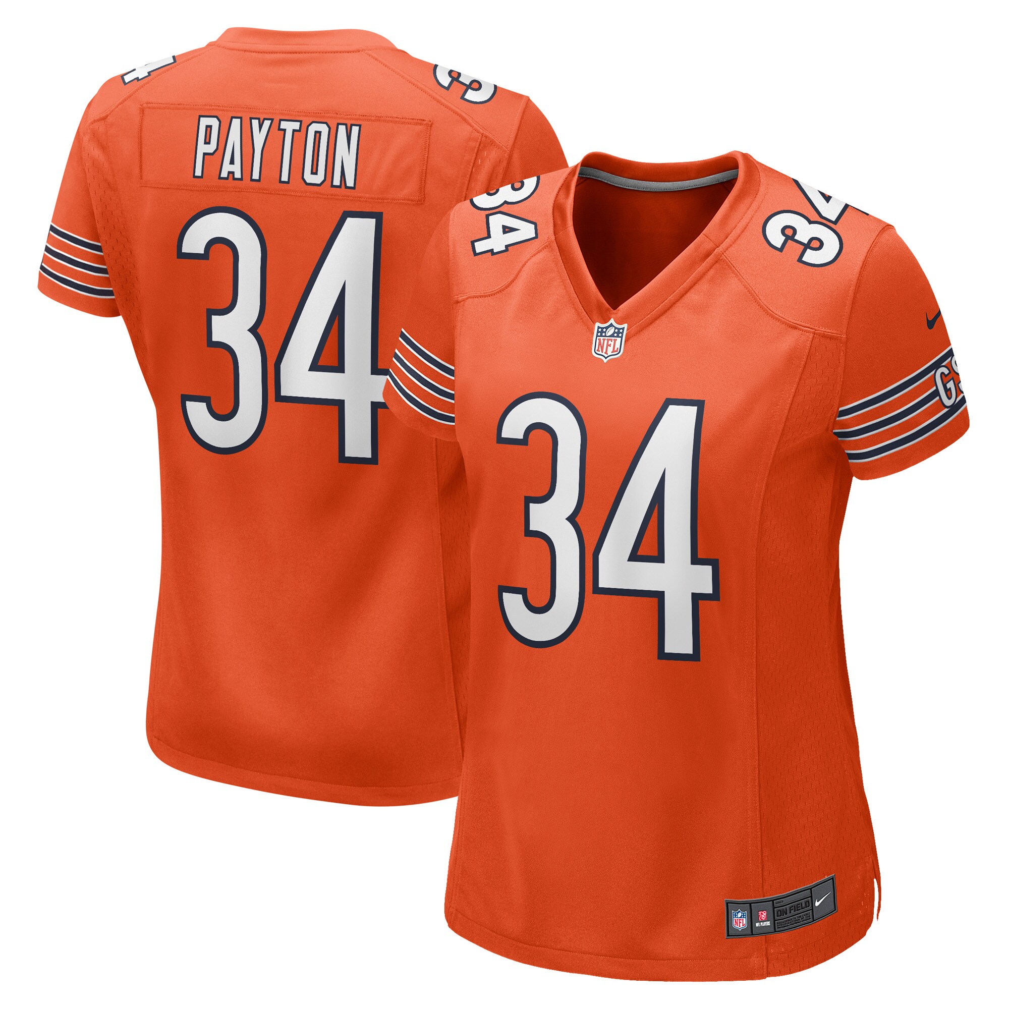 womens nike walter payton orange chicago bears retired player jersey Collection | Bears Jerseys NFL Fan Gear