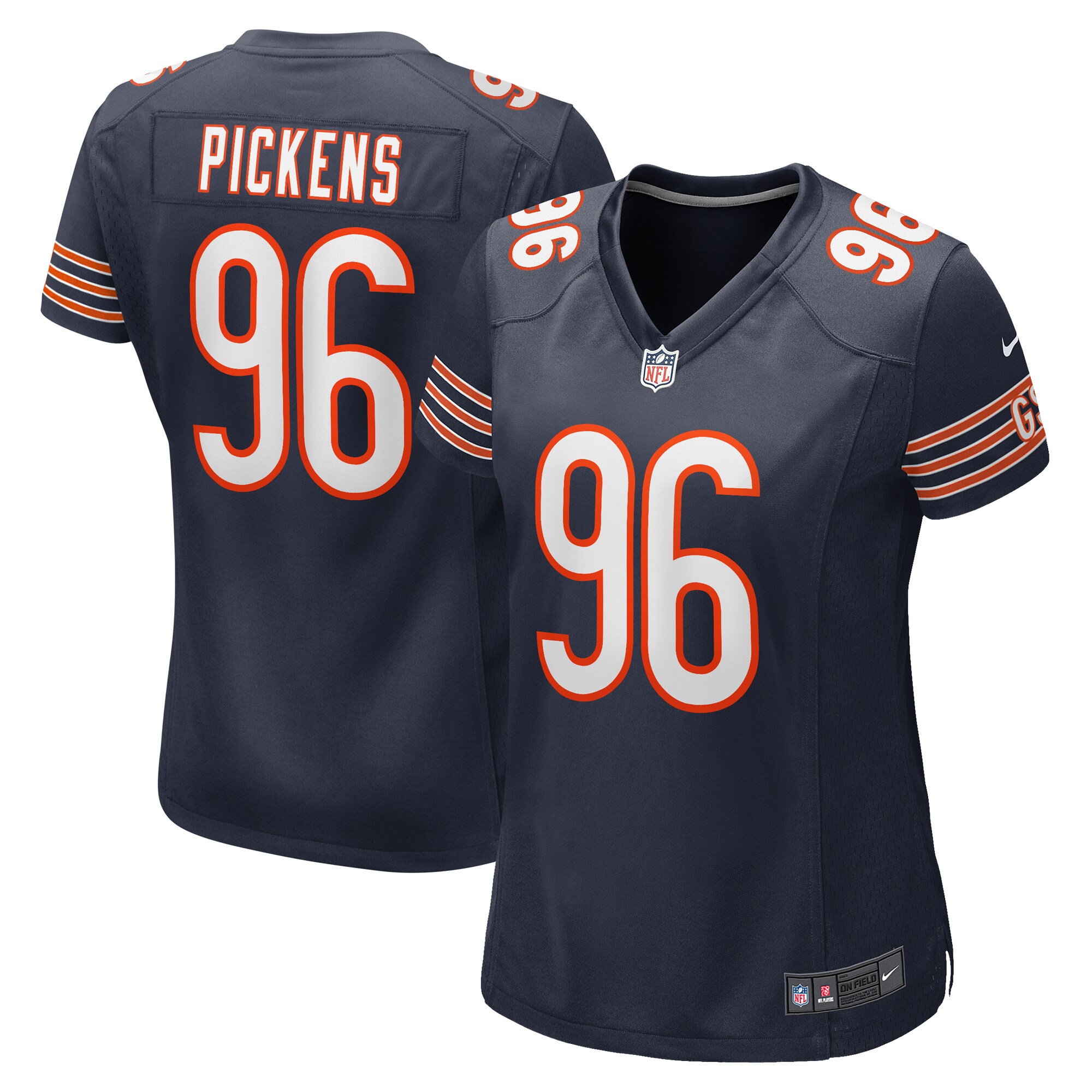 womens nike zacch pickens navy chicago bears team game jersey Collection | Bears Jerseys NFL Fan Gear