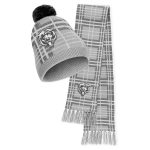 womens wear by erin andrews chicago bears plaid knit hat with pom amp scarf set Collection | Bears Jerseys NFL Fan Gear
