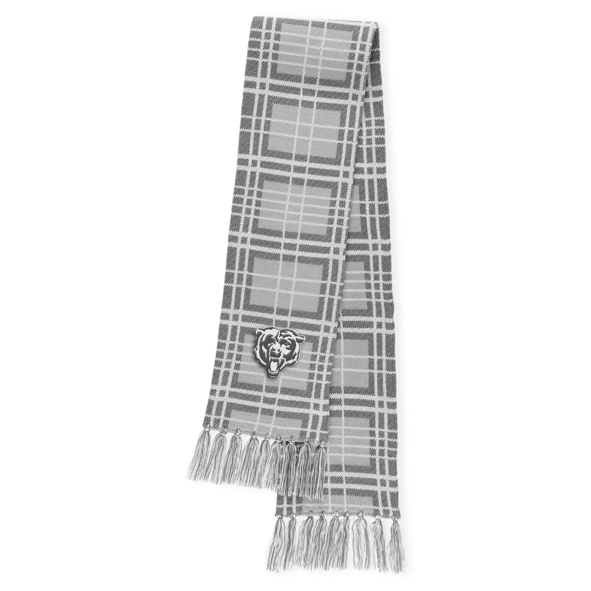 womens wear by erin andrews chicago bears plaid knit hat with pom amp scarf set Collection | Bears Jerseys NFL Fan Gear