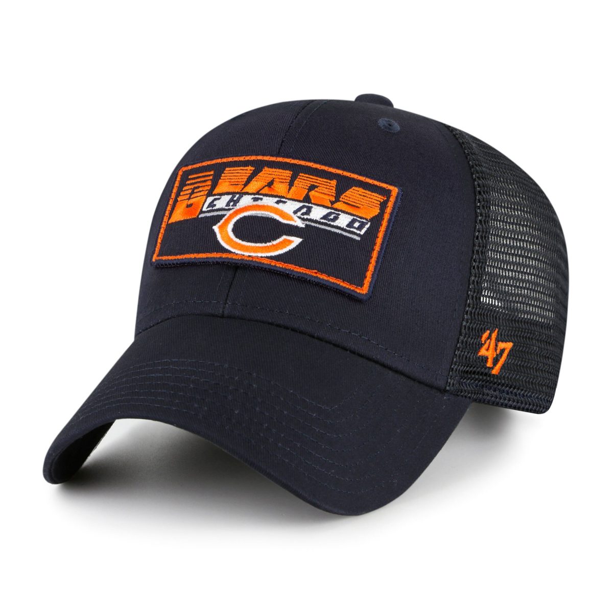 youth 47 navy chicago bears levee mvp trucker adjustable hat Collection | Bears Jerseys NFL Fan Gear