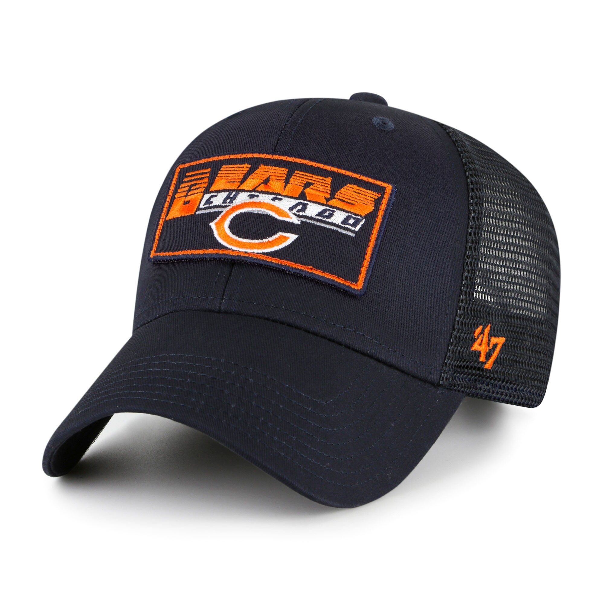 youth 47 navy chicago bears levee mvp trucker adjustable hat Collection | Bears Jerseys NFL Fan Gear