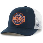 youth 47 navywhite chicago bears scramble adjustable trucker hat Collection | Bears Jerseys NFL Fan Gear