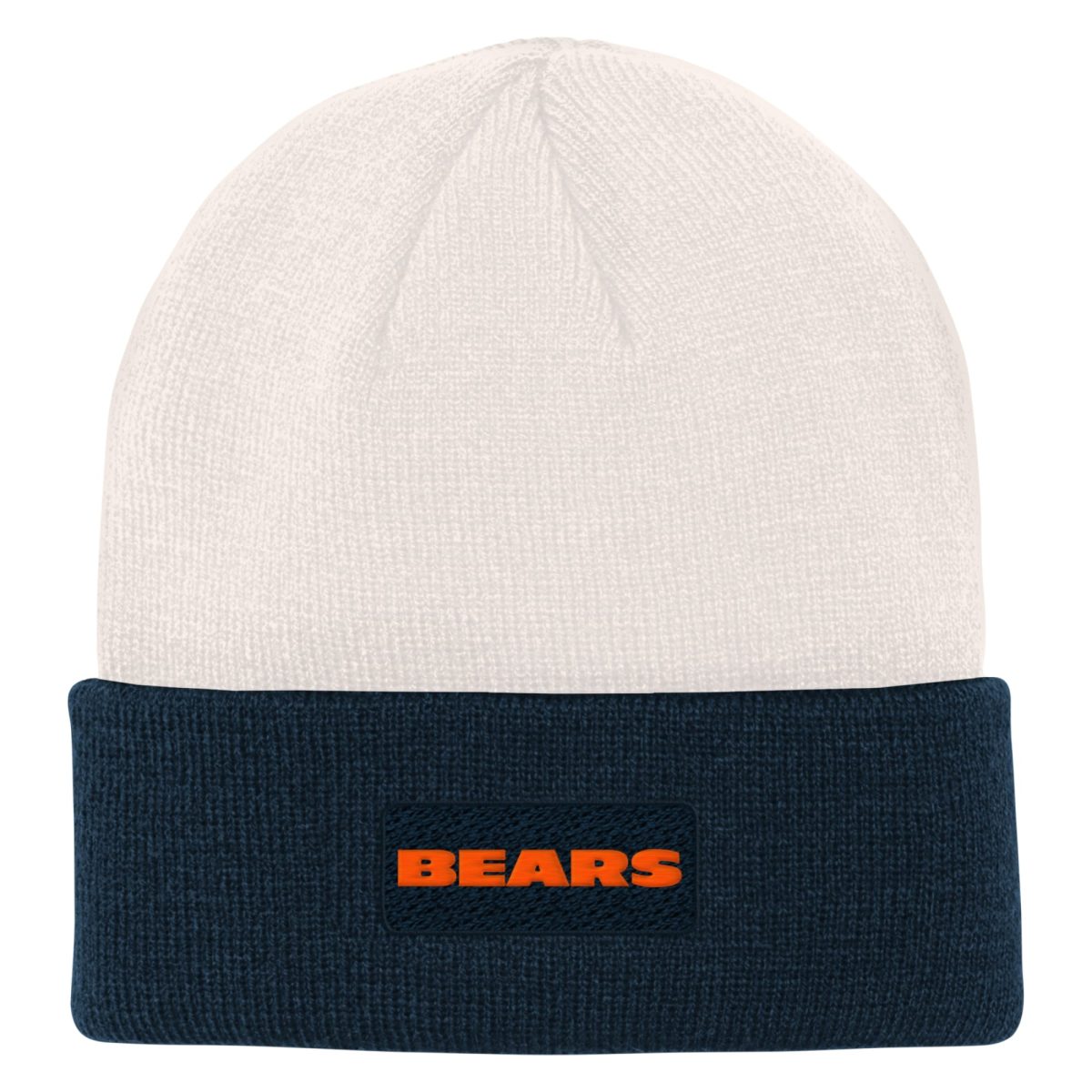 youth creamnavy chicago bears bone cuffed knit hat Collection | Bears Jerseys NFL Fan Gear