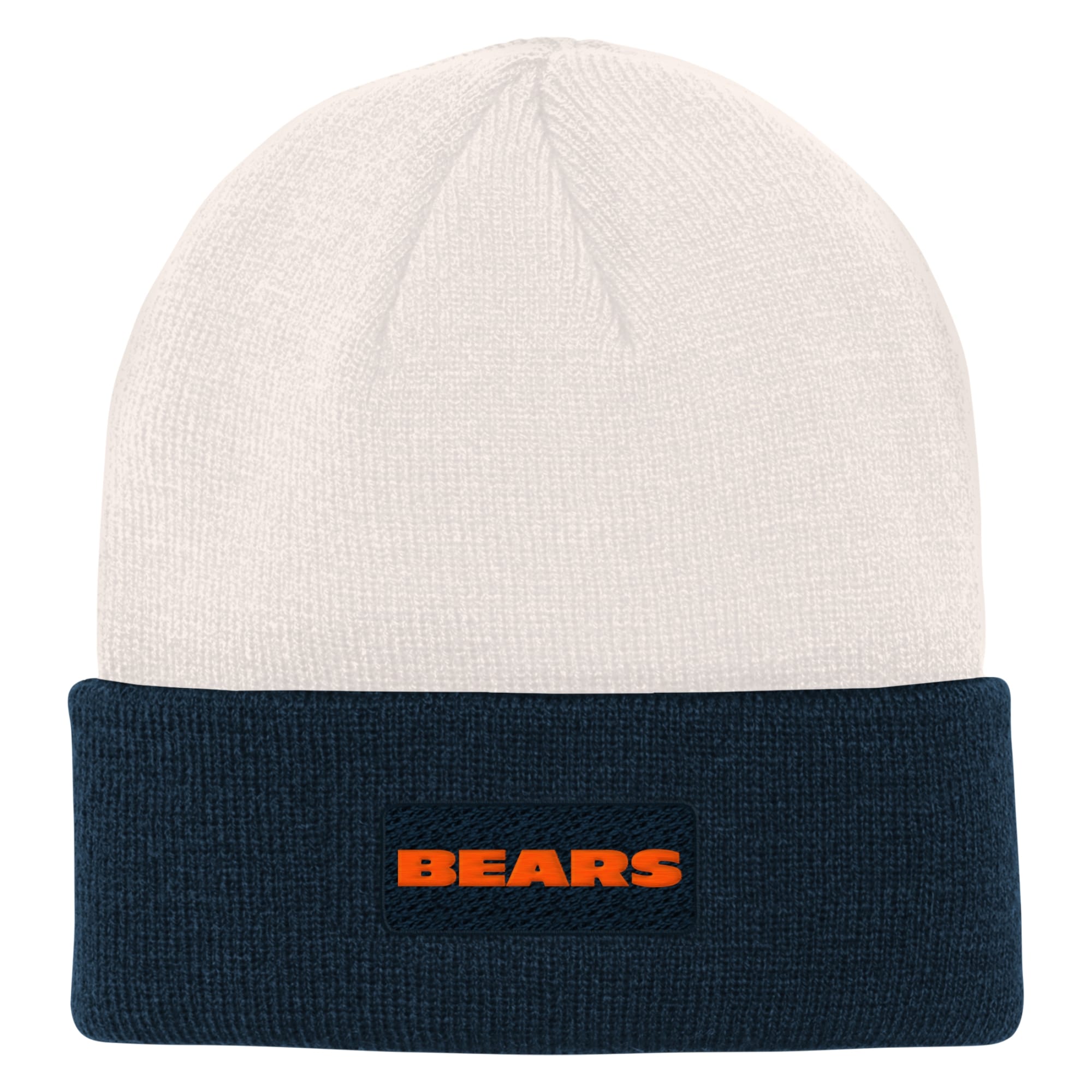 youth creamnavy chicago bears bone cuffed knit hat Collection | Bears Jerseys NFL Fan Gear