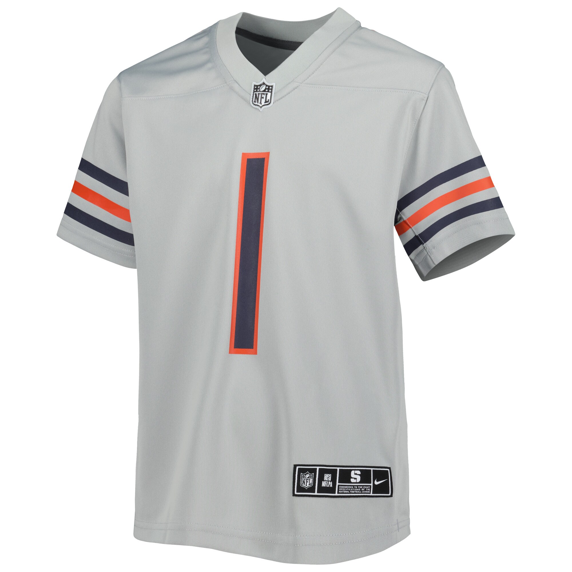 youth nike justin fields gray chicago bears inverted game jersey Collection | Bears Jerseys NFL Fan Gear