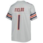 youth nike justin fields gray chicago bears inverted game jersey Collection | Bears Jerseys NFL Fan Gear